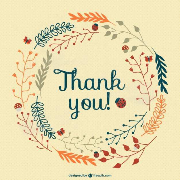 89 Format Thank You Card Psd Template Free in Word with Thank You Card Psd Template Free