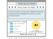 89 Format Tutoring Flyer Template Formating by Tutoring Flyer Template
