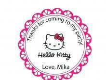 89 Free Free Hello Kitty Thank You Card Template Now by Free Hello Kitty Thank You Card Template