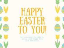 89 Free Printable Easter Card Templates Online Maker for Easter Card Templates Online