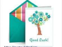 89 Free Printable Free Printable Good Luck Card Template Maker with Free Printable Good Luck Card Template