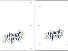 89 Free Printable Thank You Note Card Templates Word for Ms Word with Thank You Note Card Templates Word