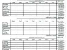 89 Free Printable Timecard Template Excel 2010 Templates with Timecard Template Excel 2010