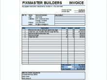 89 Free Roofing Contractor Invoice Template in Photoshop by Roofing Contractor Invoice Template