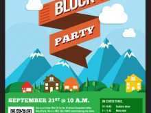 89 How To Create Block Party Template Flyer PSD File with Block Party Template Flyer