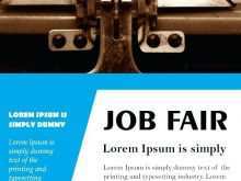 89 How To Create Job Fair Flyer Template PSD File by Job Fair Flyer Template