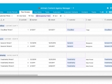 Marketing Production Schedule Template