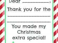 89 Printable Free Printable Christmas Thank You Card Templates for Ms Word with Free Printable Christmas Thank You Card Templates