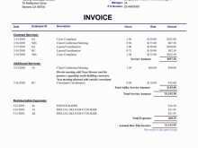 89 Printable Invoice Template For It Consulting Services in Photoshop by Invoice Template For It Consulting Services