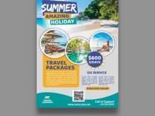 89 Report Travel Flyer Template Free Maker with Travel Flyer Template Free