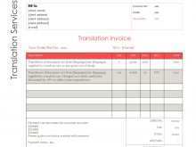 89 Standard Freelance Translation Invoice Template Layouts by Freelance Translation Invoice Template
