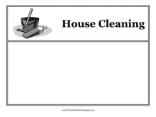 89 Standard House Cleaning Flyers Templates in Word for House Cleaning Flyers Templates