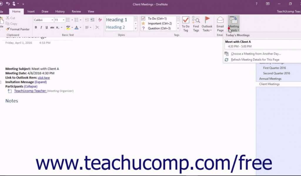 Onenote Meeting Agenda Template Cards Design Templates