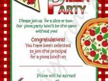 89 Visiting Pizza Party Flyer Template Free With Stunning Design for Pizza Party Flyer Template Free