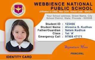 89 Visiting School Id Card Html Template For Free with School Id Card Html Template