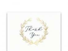 89 Visiting Thank You Card Template Gold With Stunning Design for Thank You Card Template Gold