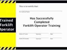 90 Adding Forklift Certification Card Template Xls Maker for Forklift Certification Card Template Xls