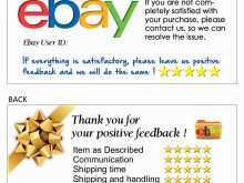 90 Best Thank You Card Template Ebay in Photoshop by Thank You Card Template Ebay