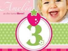 90 Blank 3 Year Old Birthday Card Template Download by 3 Year Old Birthday Card Template
