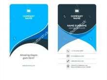 Employee Id Card Template Vector