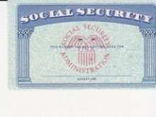 90 Blank Free Printable Social Security Card Template PSD File for Free Printable Social Security Card Template