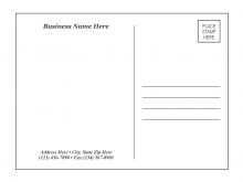 90 Blank Postcard Template With Writing Lines for Ms Word by Postcard Template With Writing Lines