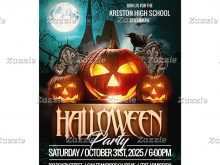 90 Blank School Halloween Party Flyer Template Formating with School Halloween Party Flyer Template