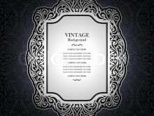 90 Blank Victorian Birthday Card Template with Victorian Birthday Card Template
