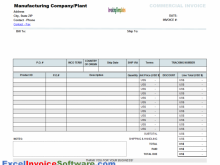 Create Blank Invoice Template