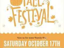 90 Create Free Printable Fall Festival Flyer Templates Formating with Free Printable Fall Festival Flyer Templates