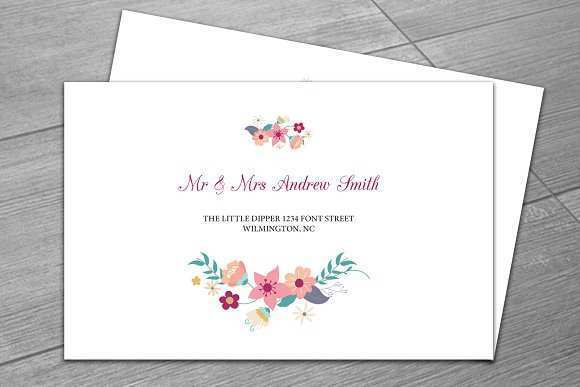 90 Create Invitation Card Envelope Template With Stunning Design with Invitation Card Envelope Template