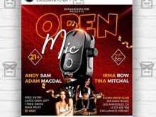 90 Create Open Mic Flyer Template Free Download for Open Mic Flyer Template Free