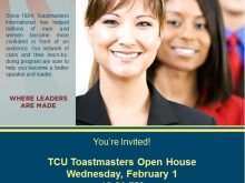 90 Create Toastmasters Flyer Template Download by Toastmasters Flyer Template