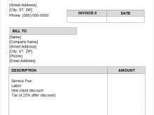 90 Create Tv Freelance Invoice Template With Stunning Design with Tv Freelance Invoice Template