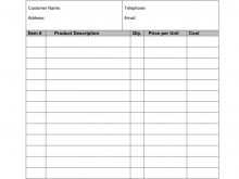 90 Creating Invoice Format In Doc Formating for Invoice Format In Doc