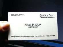 90 Creating Patrick Bateman Business Card Template Word Templates by Patrick Bateman Business Card Template Word