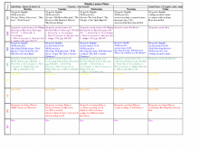 90 Creative 5Th Grade Class Schedule Template Download by 5Th Grade Class Schedule Template