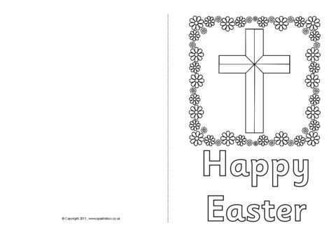90 Creative Christian Easter Card Templates With Stunning Design with Christian Easter Card Templates