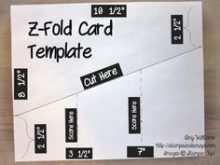 90 Customize Our Free Z Fold Card Template Formating for Z Fold Card Template
