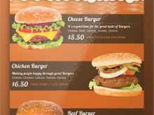 90 Format Burger Promotion Flyer Template Formating by Burger Promotion Flyer Template