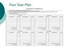 90 Format High School Course Planner Template PSD File for High School Course Planner Template