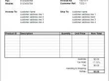 90 Format Tax Invoice Layout Template Download for Tax Invoice Layout Template