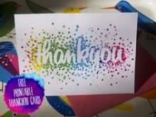 90 Format Thank You Card Diy Template Formating with Thank You Card Diy Template