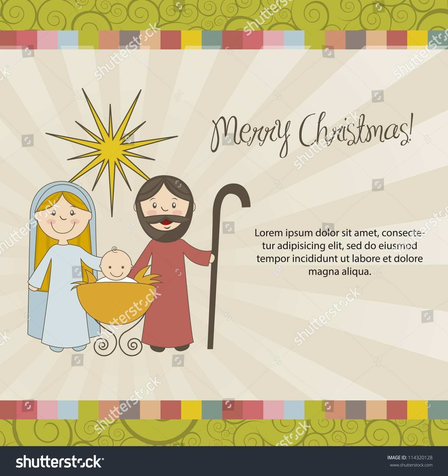 90 Free Christmas Card Nativity Templates Photo with Christmas Card Nativity Templates