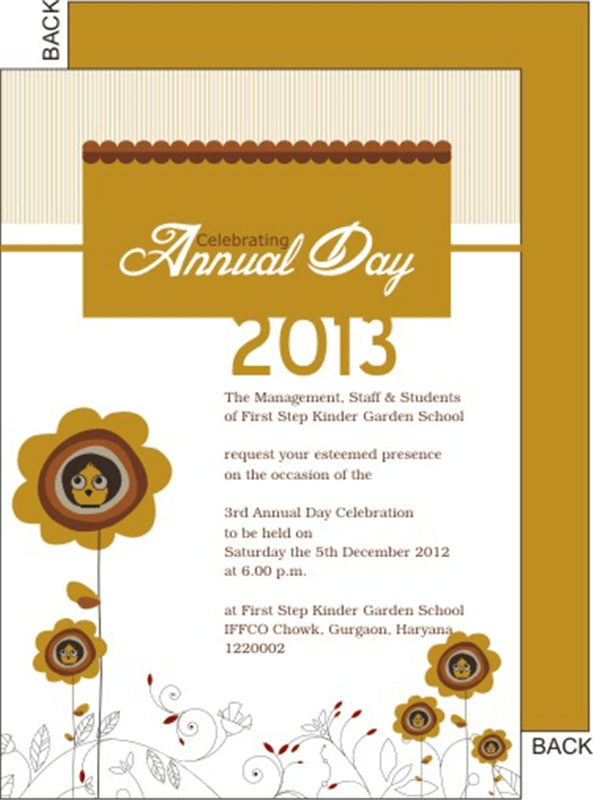 90 Free Invitation Card Sample For Annual Function Layouts for Invitation Card Sample For Annual Function