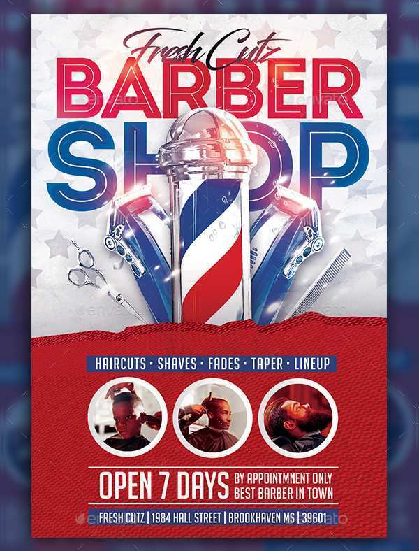 90 Free Printable Barber Shop Flyer Template Free Layouts for Barber Shop Flyer Template Free