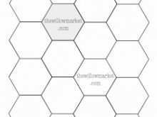 90 Free Printable Card Hexagon Template Maker by Card Hexagon Template