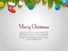 Editable Christmas Card Template Free Download