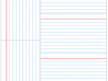 Lined Index Card Template Microsoft Word