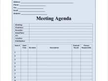 90 Free Printable Meeting Agenda Template Blank Maker with Meeting Agenda Template Blank